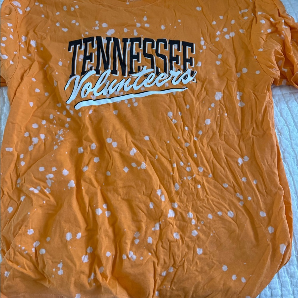 Pressbox Orange Tennessee Volunteers Tee